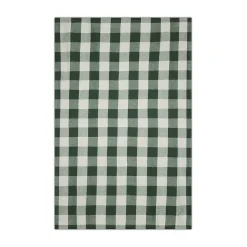 Bordsduk Check 240x140cm Linnemix Grön