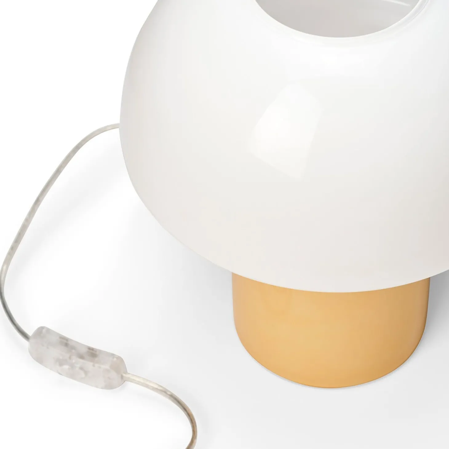 Bordslampa Alba 24x29cm Gul