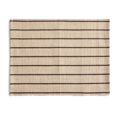 Bordstablett 30x40cm Jute Stripe Natur