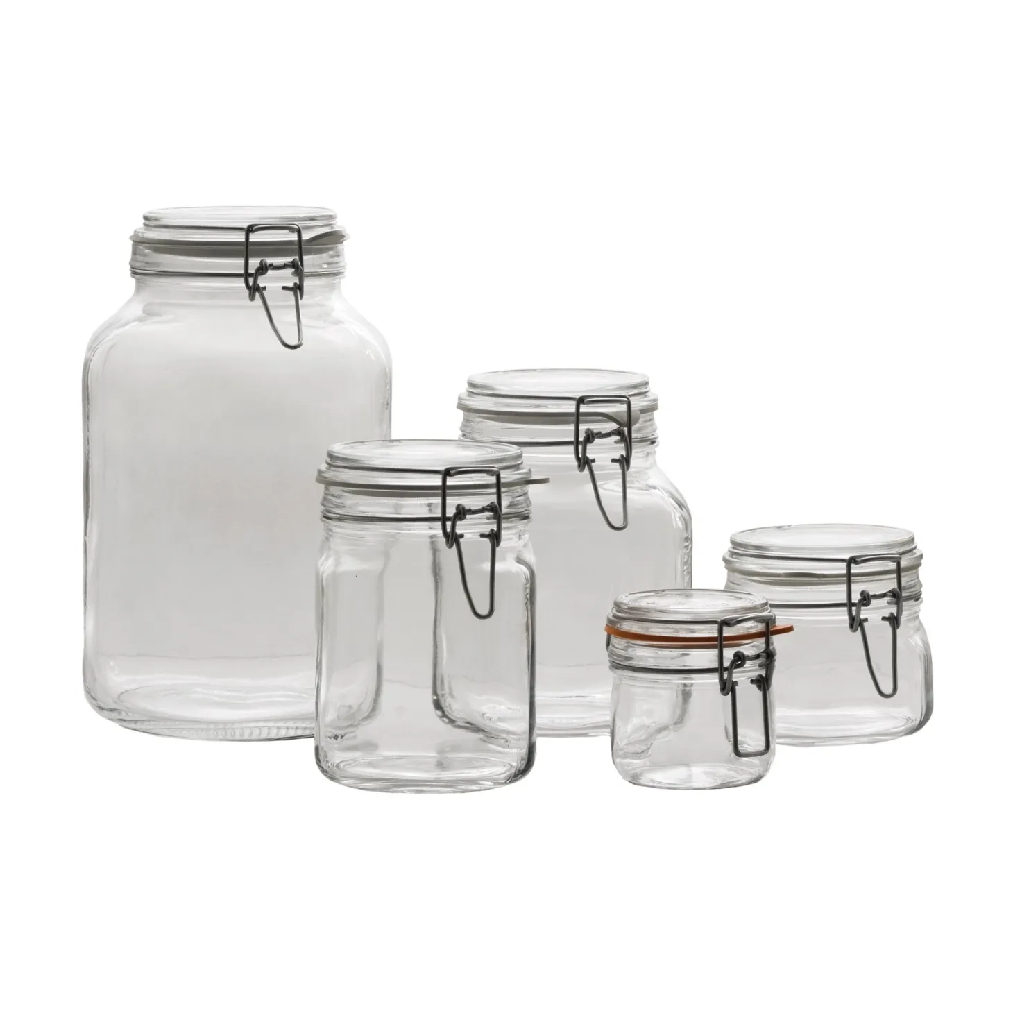 Burk Glas Snäpplock 1L