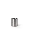 Burk Metall 11x9,5cm Silver