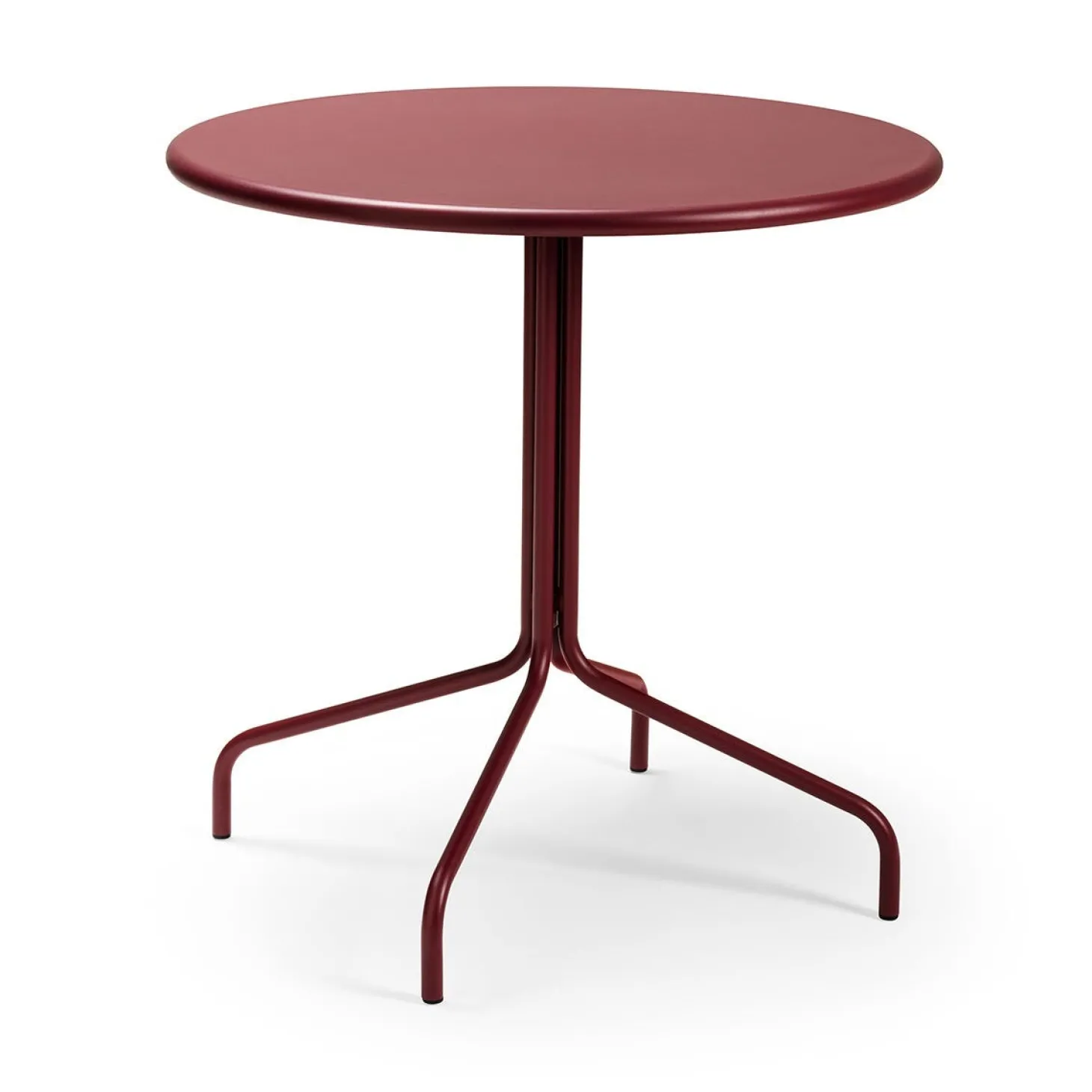 Cafébord Portofino 70cm Vinröd
