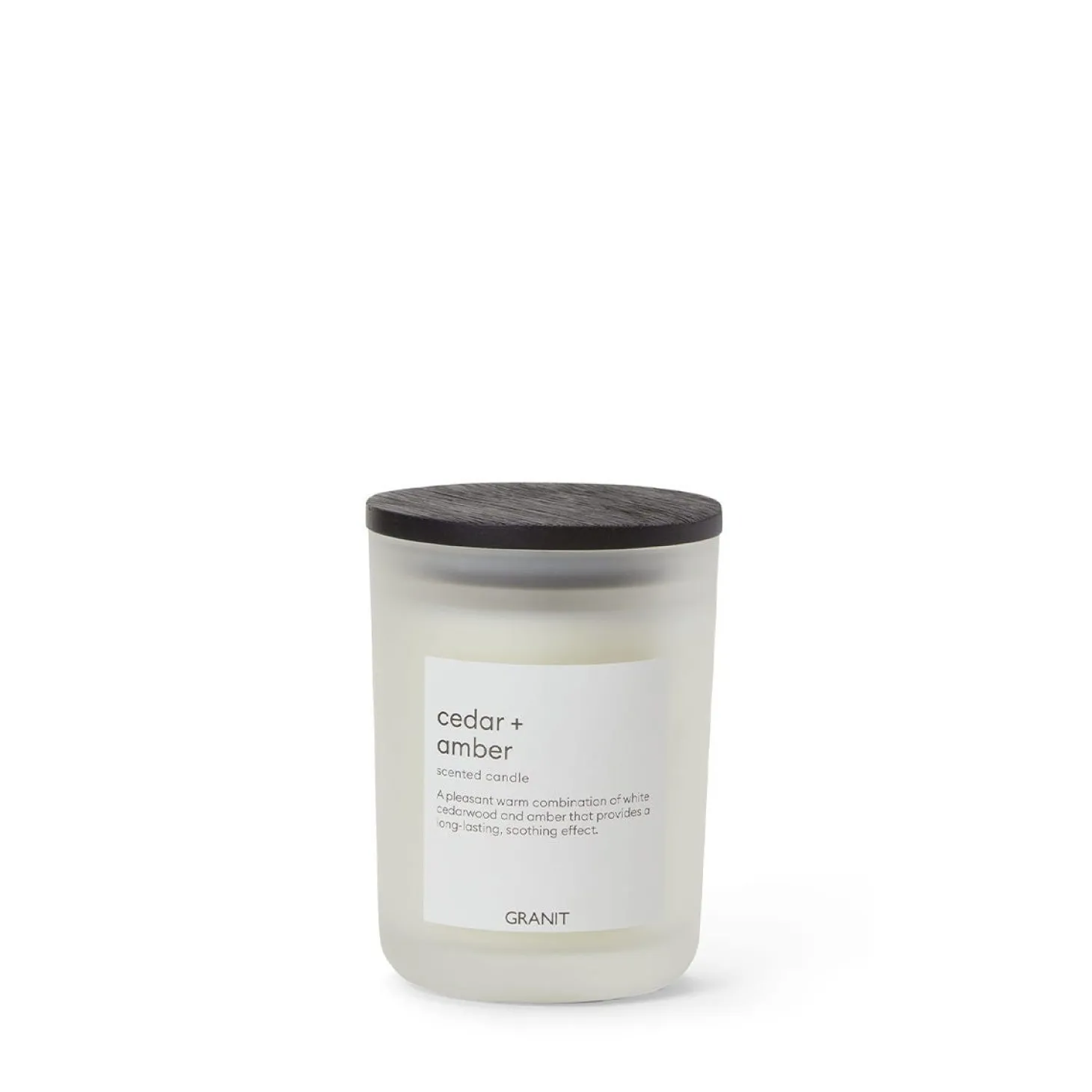Doftljus Frosted Cedar & Amber