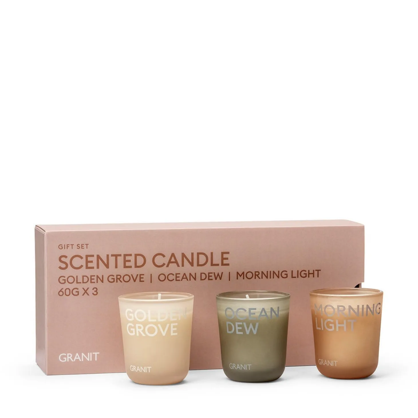 Doftljus 60g 3-p Gift Set
