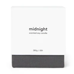 Doftljus Midnight 280g Svart