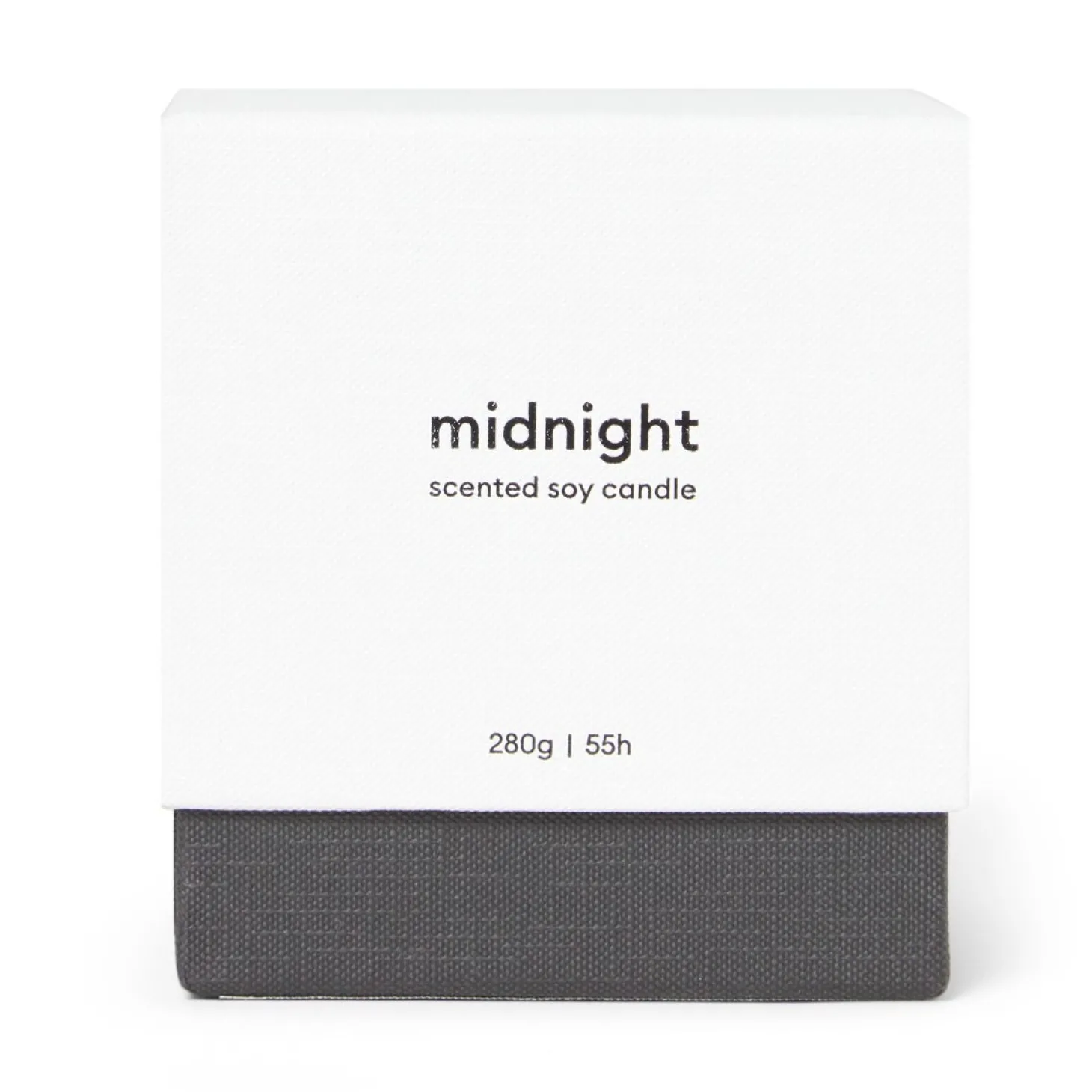 Doftljus Midnight 280g Svart