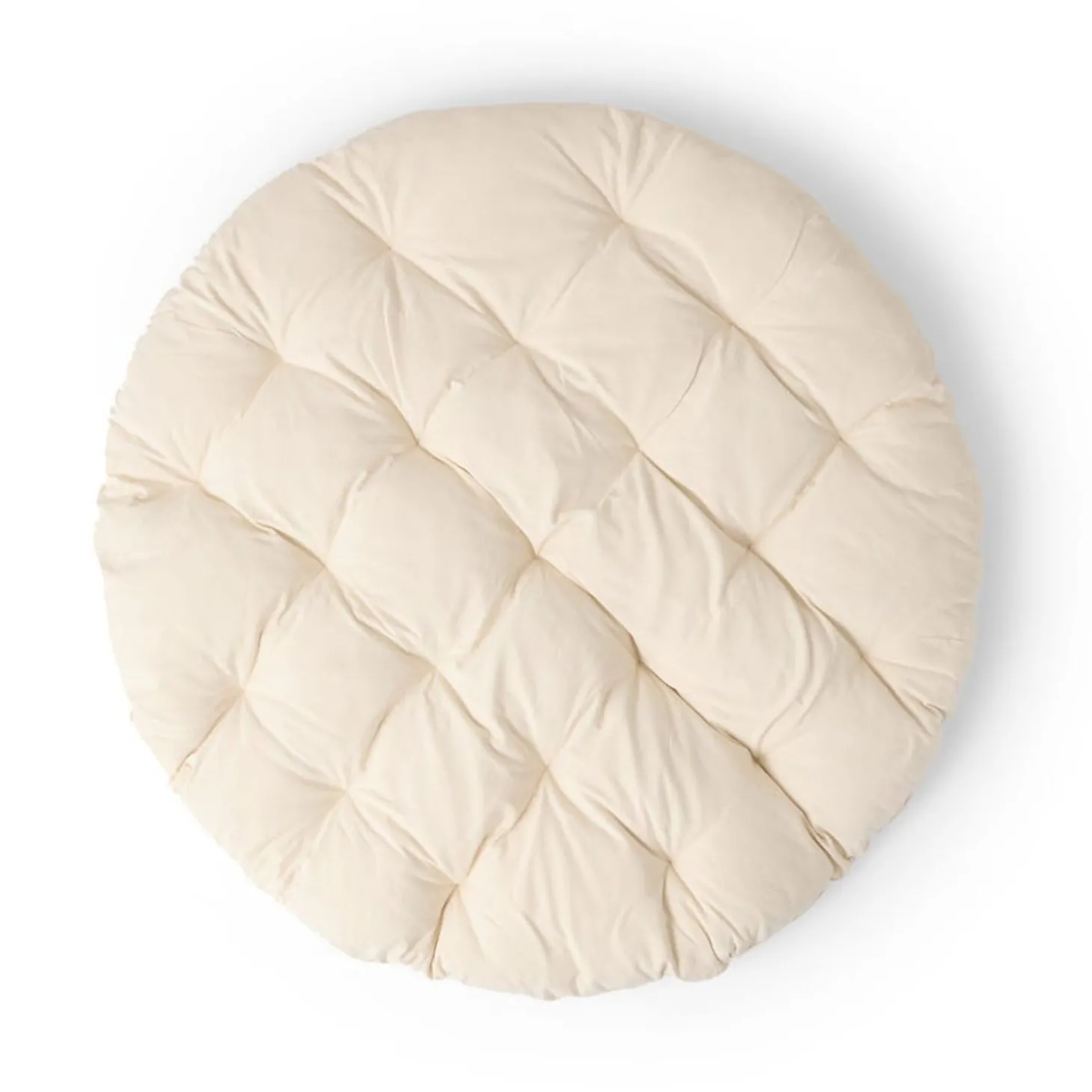 Dyna Rund 130cm Naturvit