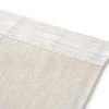 Gardin Linnemix 2-p Struktur 140x280cm Beige