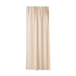Gardin Linnemix 2-p 150x280cm Ljusbeige