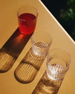 Glas Rilled 20cl Klar