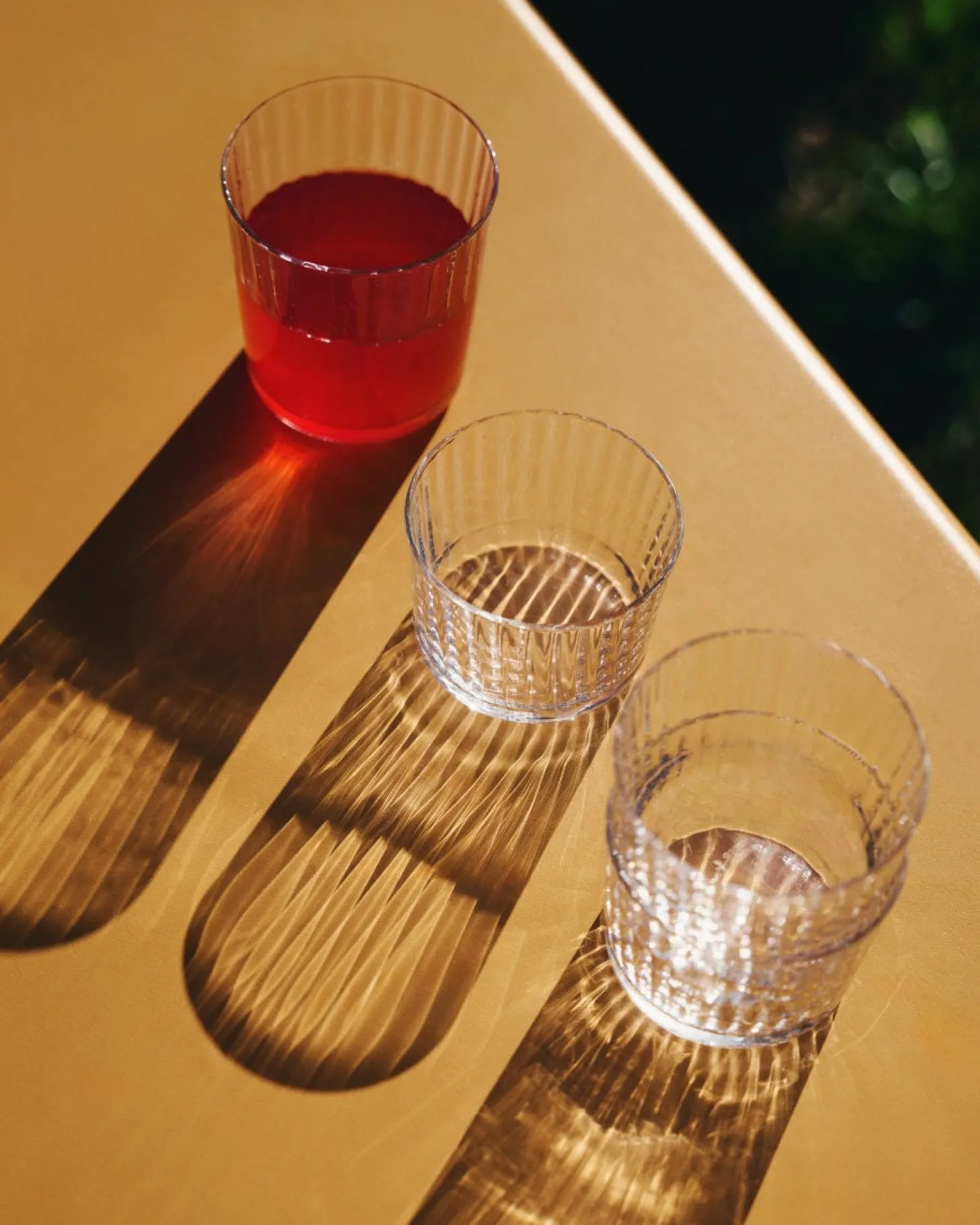 Glas Rilled 20cl Klar