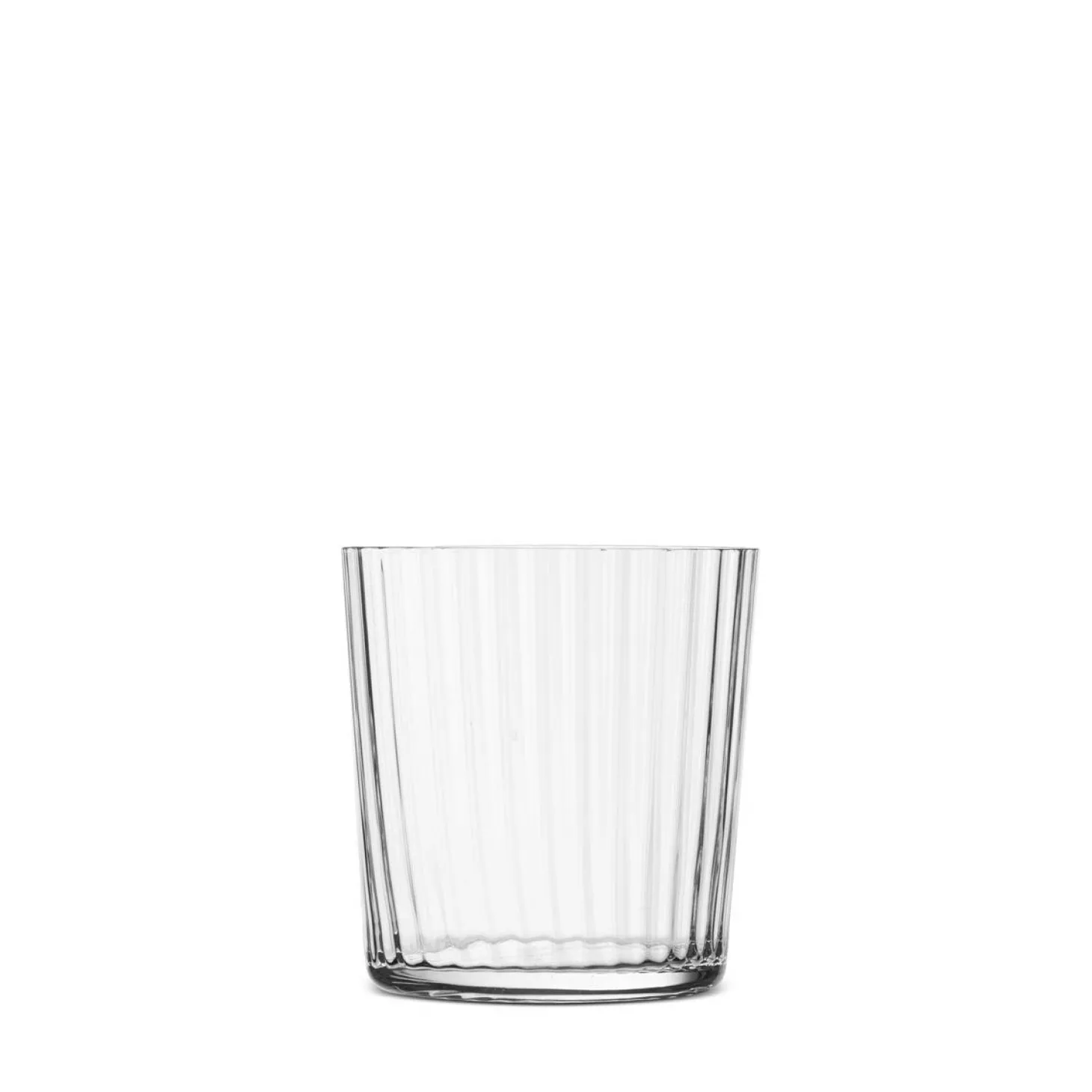 Glas Rilled 36cl Klar