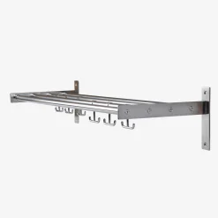 Hatthylla/Skohylla 27x78cm Rostfritt Stål