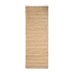 Jute/bomullsmatta 70x200cm Natur