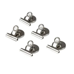 Klämma Magnet 3x4cm 5-p Stål