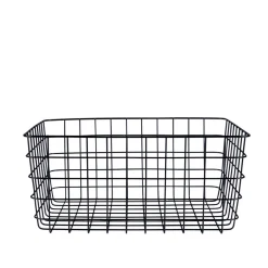 Korg Metall 30x38cm Svart
