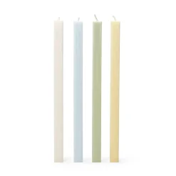 Kronljus Fyrkant H25cm 4-p Pastell