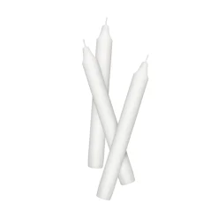 Kronljus Stearin 20cm 10-p
