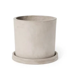 Kruka Betong 24cm Grå