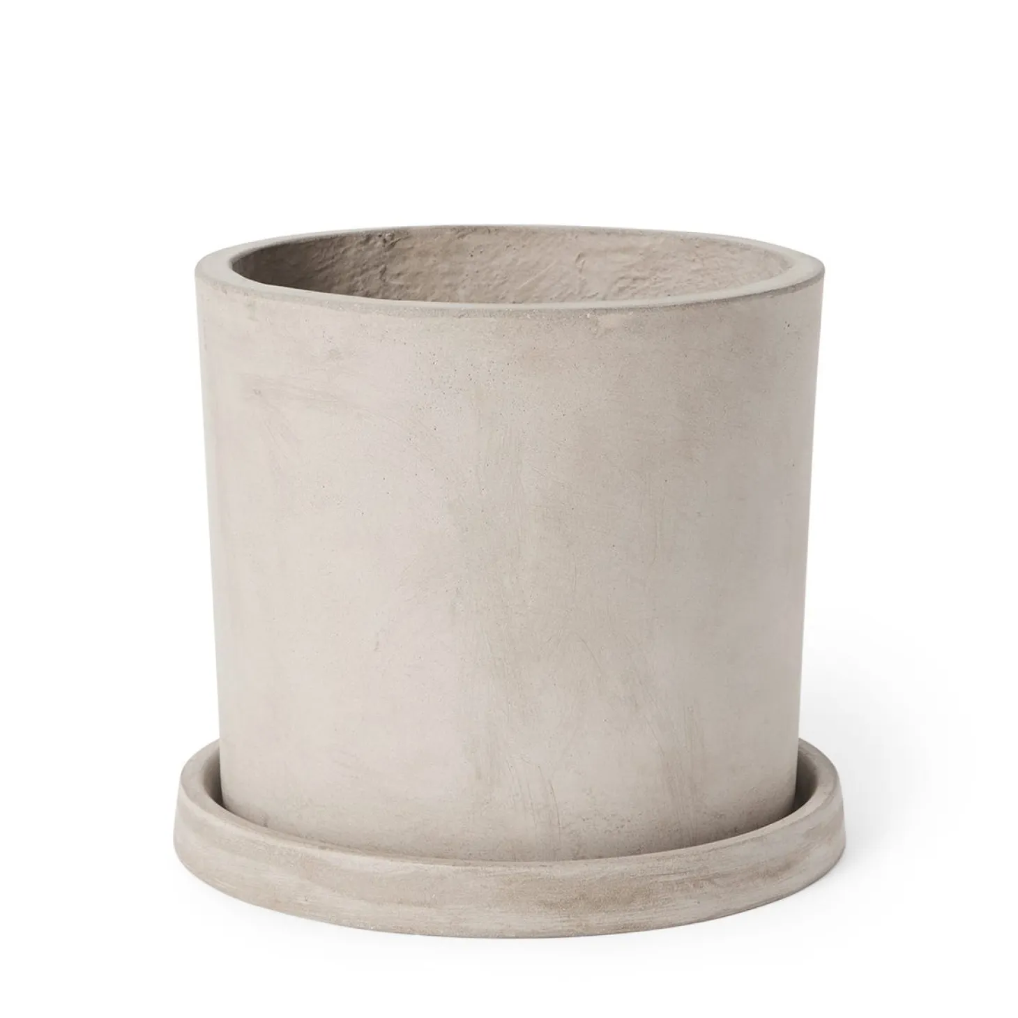 Kruka Betong 24cm Grå