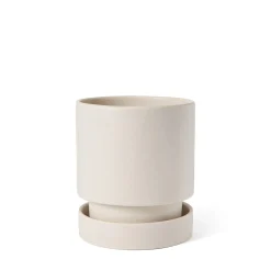 Kruka Stengods Fat 24cm Beige