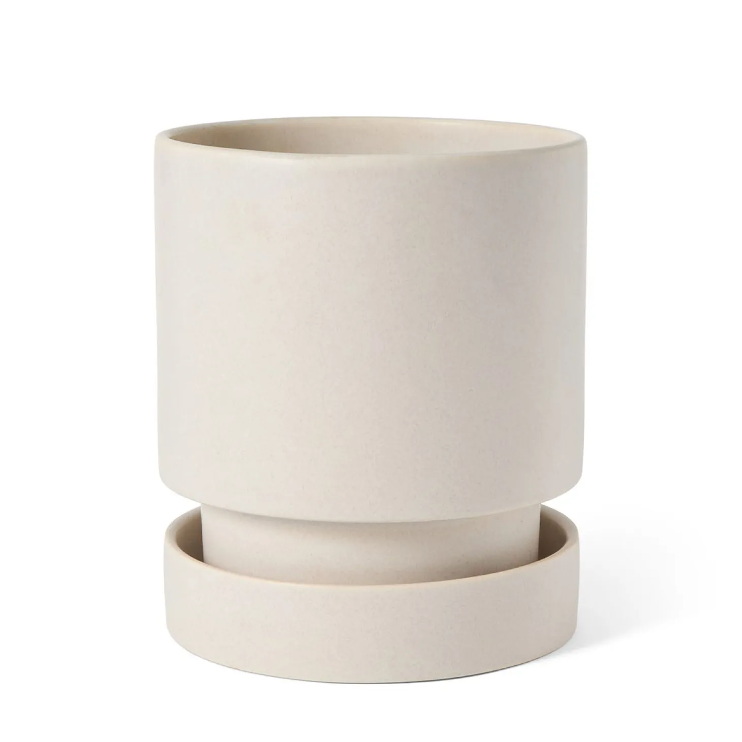 Kruka Stengods Fat 32cm Beige