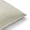 Kuddfodral Linnemix Smalrand 50x50cm Ljusgrön
