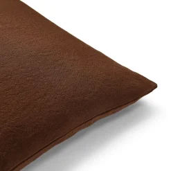 Kuddfodral Linnemix 50x50cm Brun