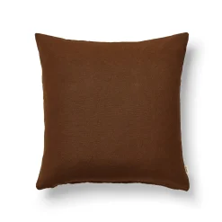 Kuddfodral Linnemix 50x50cm Brun