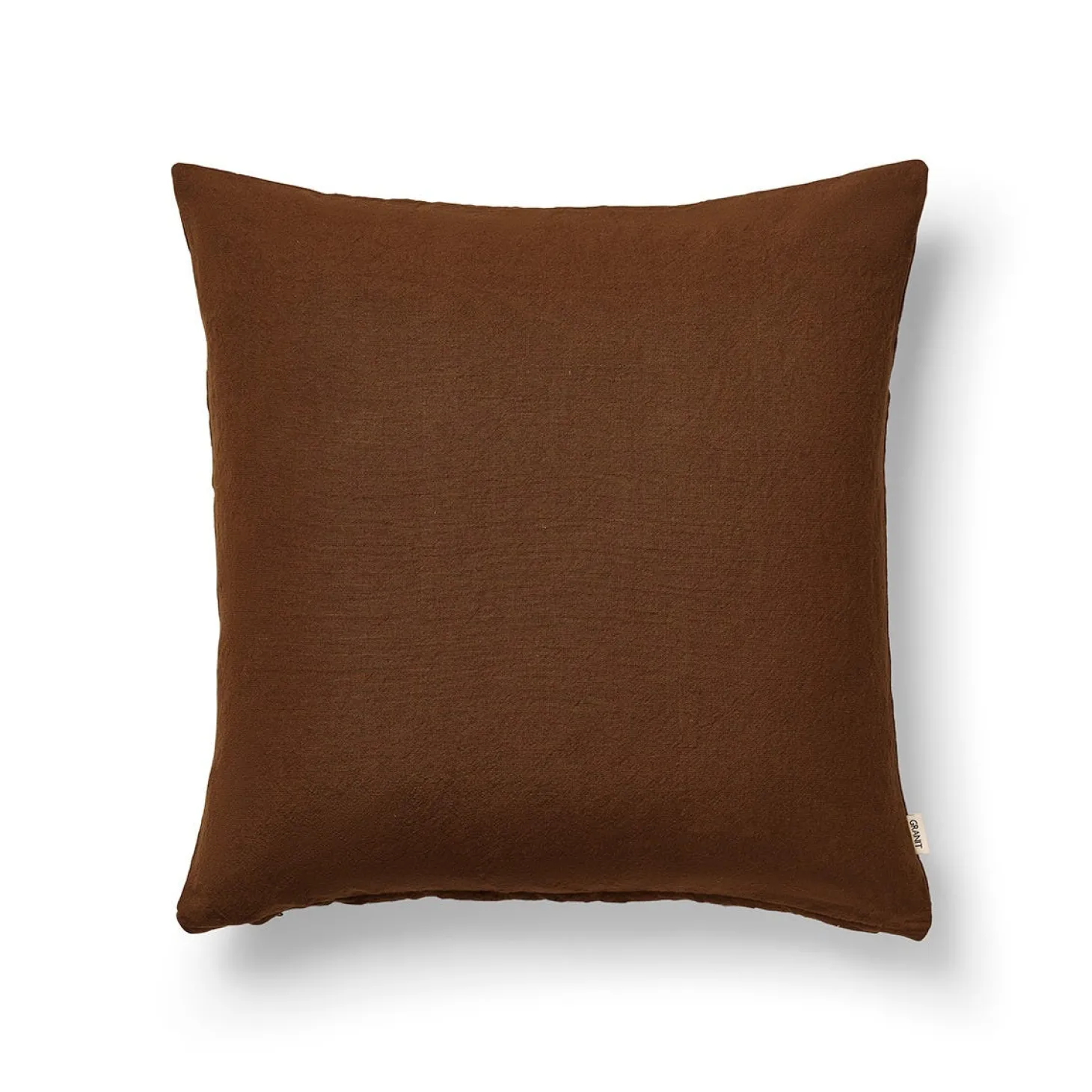 Kuddfodral Linnemix 50x50cm Brun
