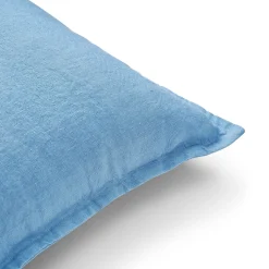 Kuddfodral Linne 50x70cm Blå