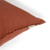 Kuddfodral Linne 50x70cm Terrakotta