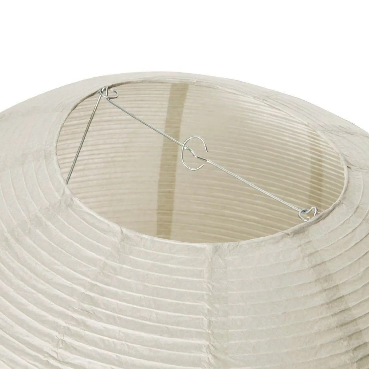Lampskärm Rispapper Luna 60cm Beige