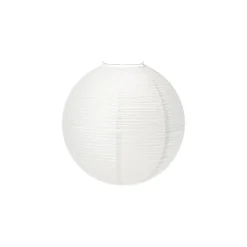 Lampskärm Rispapper Luna 40cm Vit