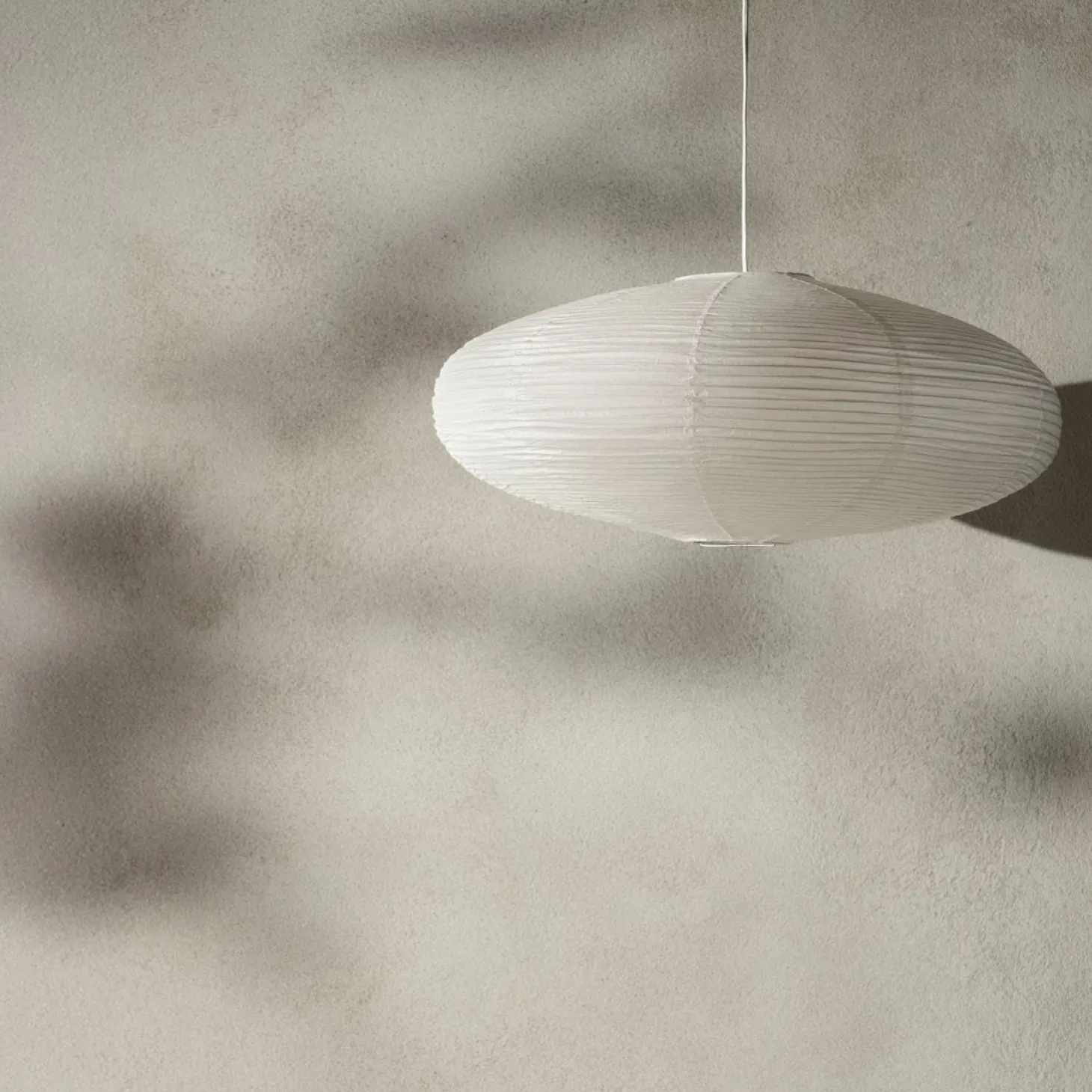 Lampskärm Rispapper Yuna 60cm Vit