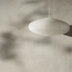 Lampskärm Rispapper Yuna 80cm Vit