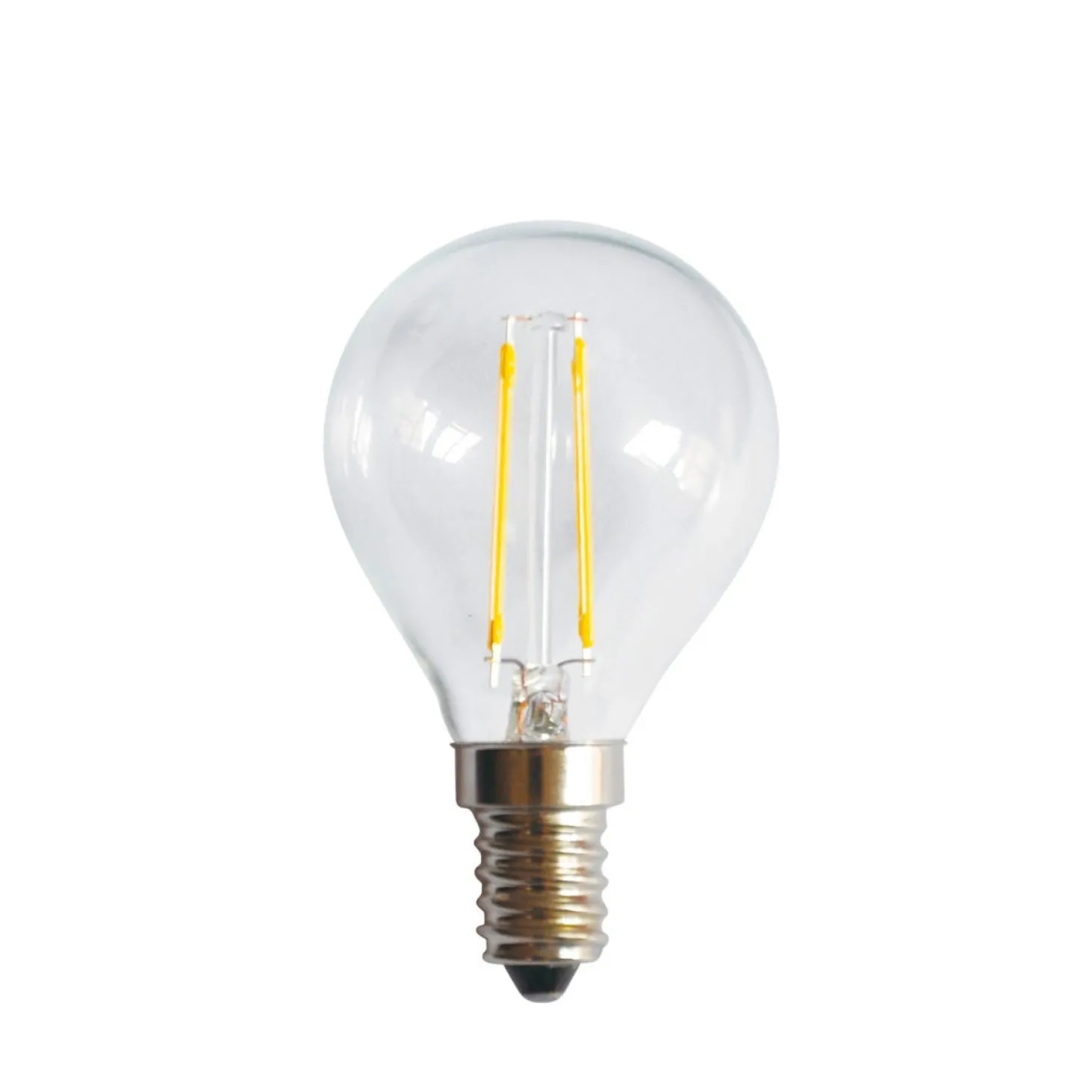 Ljuskälla E14 LED 1,5W Klar Transparent