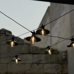 Ljusslinga Lampskärm 10 Ljuskällor 4,5m Stål