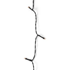Ljusslinga 40 LED Batteri 3,9m Svart