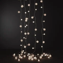 Ljusslinga 80 LED Boll 6,32m Transparent