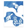 Poster Lisa Sander Blue Detail 30x40cm