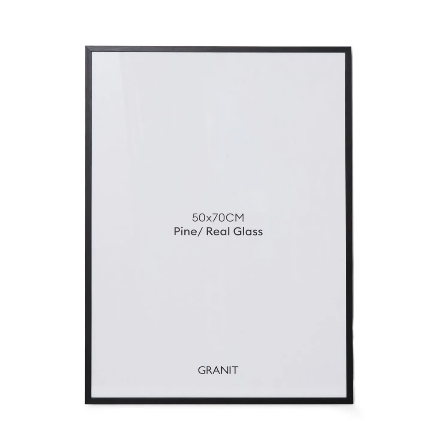 Ram 50x70cm Svart