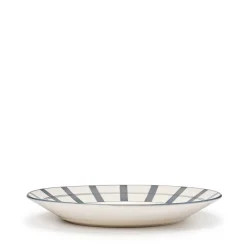 Serveringsfat Eve 34cm Handmålad Blå