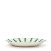 Serveringsfat Eve 34cm Handmålad Grön