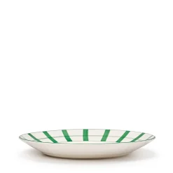 Serveringsfat Eve 34cm Handmålad Grön