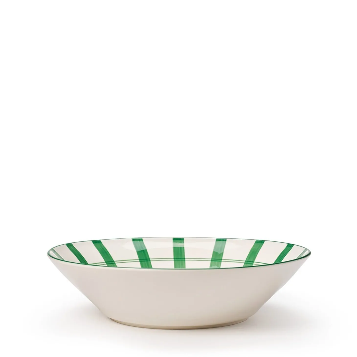 Serveringsskål Eve 30cm Handmålad Grön