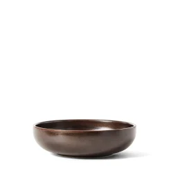Skål Bruno Stengods 16cm Brun