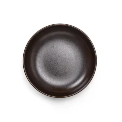 Skål Bruno Stengods 16cm Brun