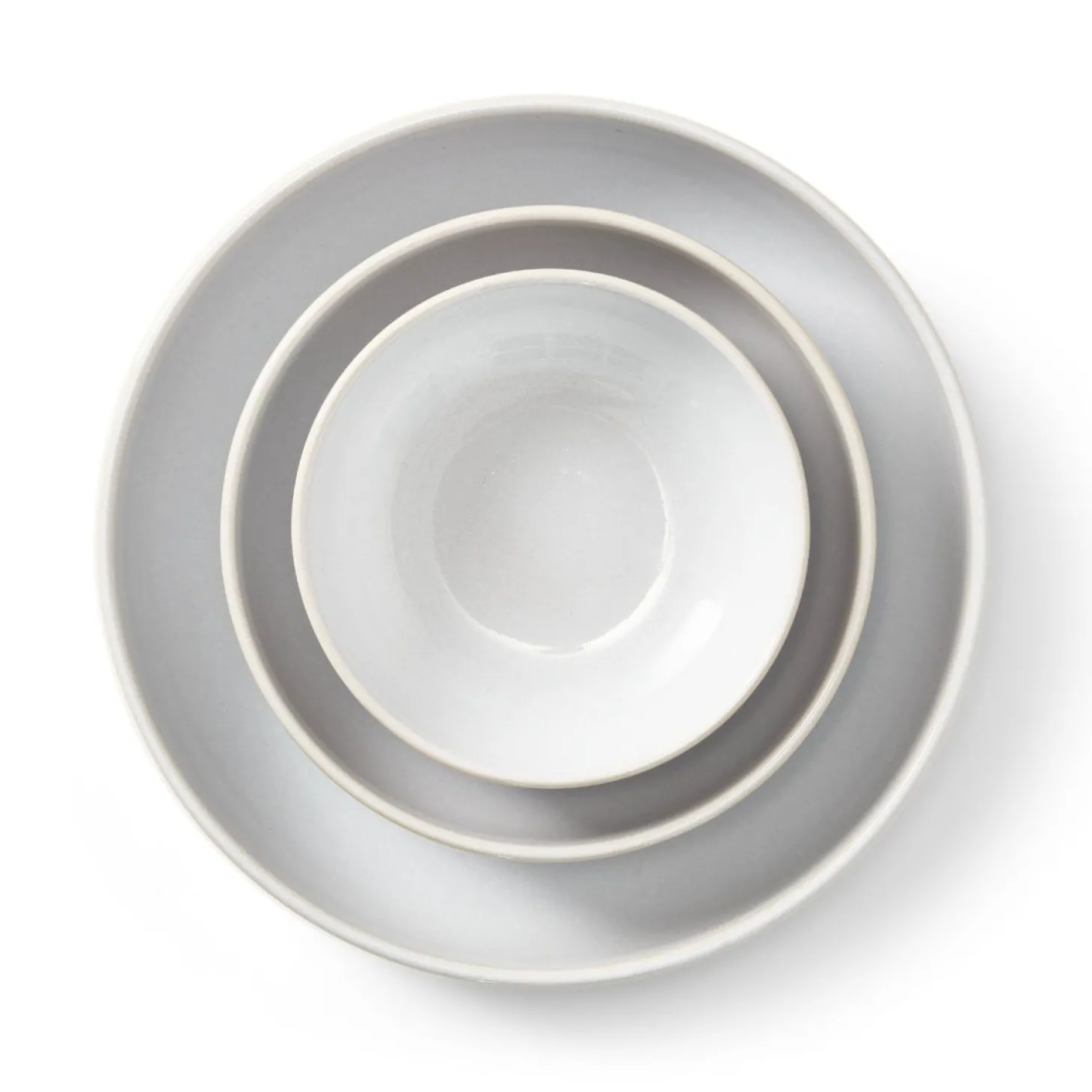 Skål Bruno Stengods 16cm Vit