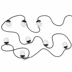 Solcellsslinga Globe 2,1m Transparant
